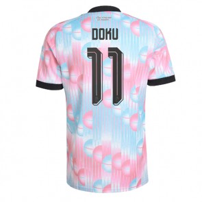 Belgien Jeremy Doku #11 Bortatröja VM 2026 Kortärmad